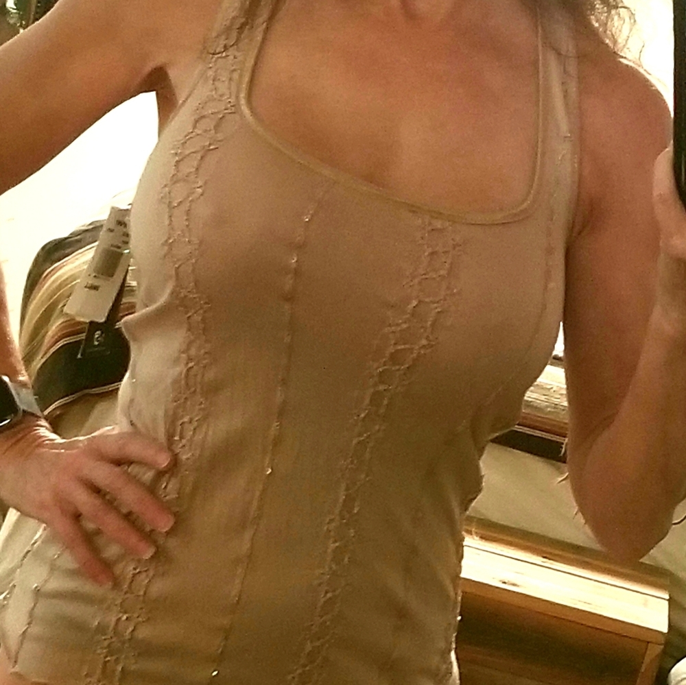 NWT Tan tank